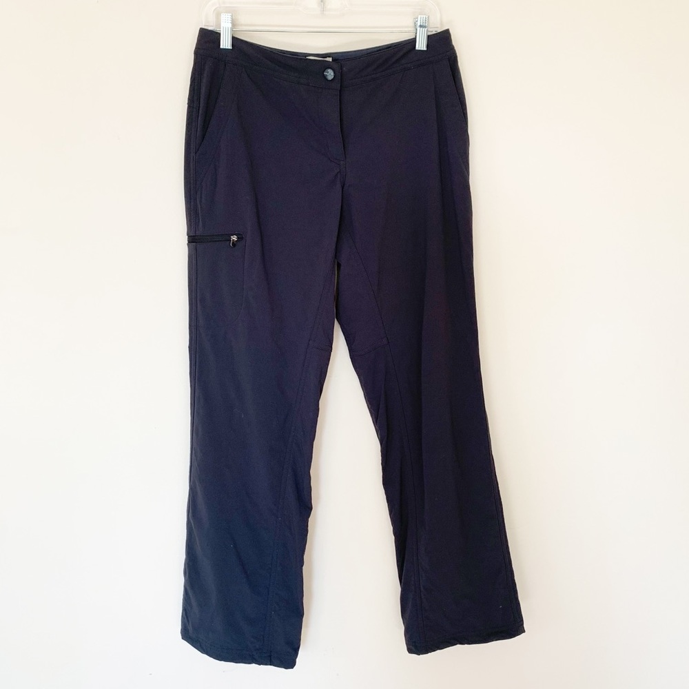 L.L.Bean Snow Pants Grey Straight Leg Sz 6